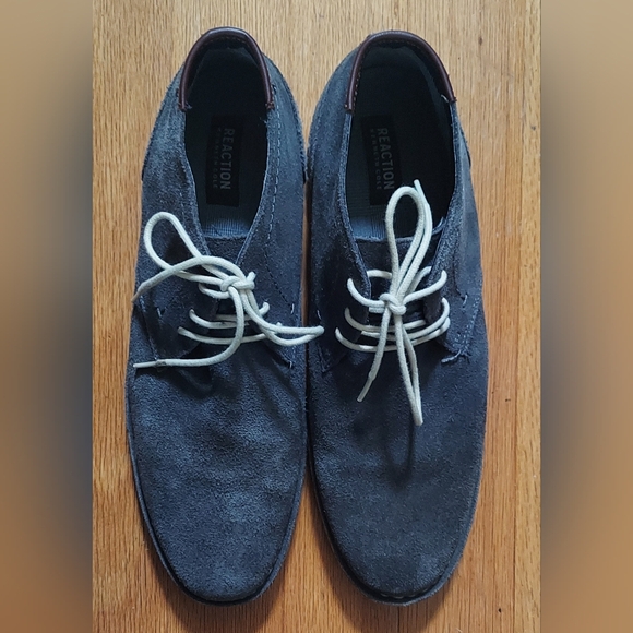 REACTION KENNETH COLE "DESERT WIND" MEN'S GREEN SUEDE CHUKKA BOOTS SIZE 13 M - Picture 9 of 12